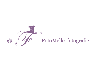 Logo Fotomelle hondenfotografie